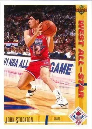 1991-92 Upper Deck #52 - John Stockton - Utah Jazz