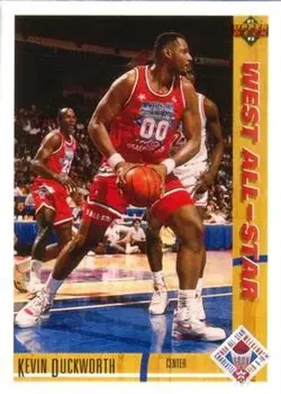 1991-92 Upper Deck #55 - Kevin Duckworth - Portland Trail Blazers