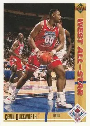1991-92 Upper Deck #55 - Kevin Duckworth - Portland Trail Blazers
