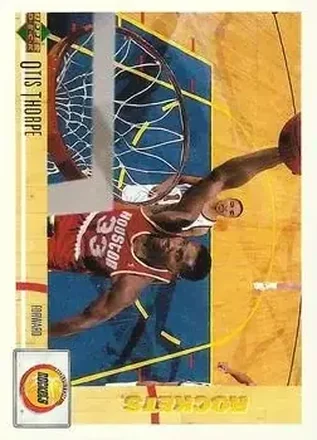1991-92 Upper Deck Italian #56 - Otis Thorpe - Houston Rockets 1991-92 Upper Deck Italian #56 - Otis Thorpe - Houston Rockets
