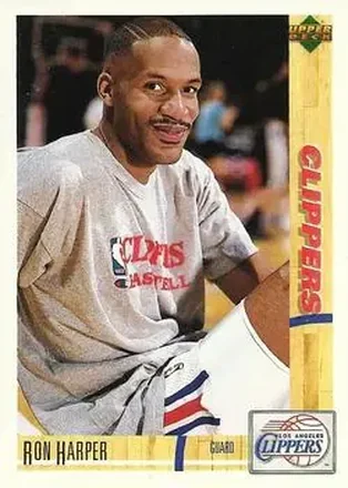 1991-92 Upper Deck Italian #62 - Ron Harper - Los Angeles Clippers
