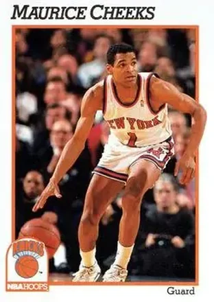 1991-92 Hoops #139 - Maurice Cheeks - New York Knicks
