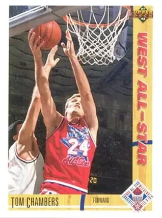 1991-92 Upper Deck #56 - Tom Chambers - Phoenix Suns