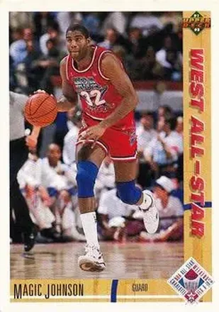 1991-92 Upper Deck #57 - Magic Johnson - Los Angeles Lakers