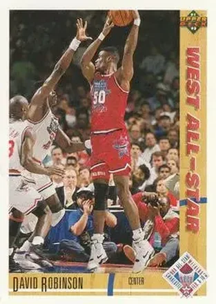 1991-92 Upper Deck #58 - David Robinson - San Antonio Spurs