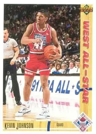 1991-92 Upper Deck #59 - Kevin Johnson - Phoenix Suns