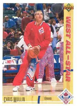 1991-92 Upper Deck #1991 - Chris Mullin - Golden State Warriors