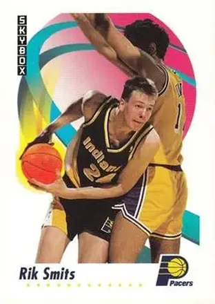 1991-92 SkyBox #118 - Rik Smits - Indiana Pacers