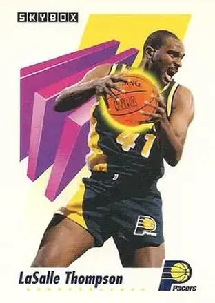1991-92 SkyBox #119 - LaSalle Thompson - Indiana Pacers