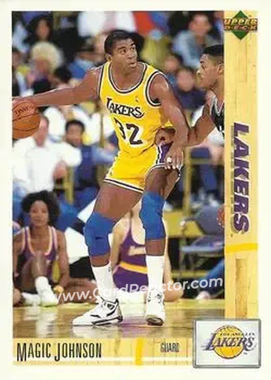 1991-92 Upper Deck Italian #67 - Magic Johnson - Los Angeles Lakers - Front