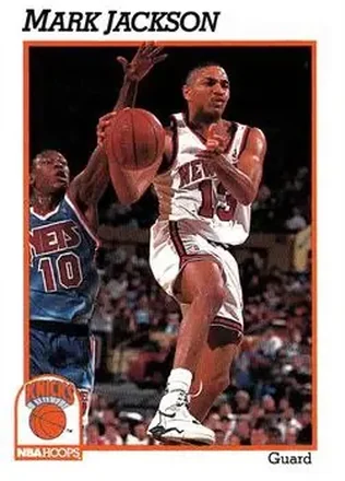 1991-92 Hoops #141 - Mark Jackson - New York Knicks