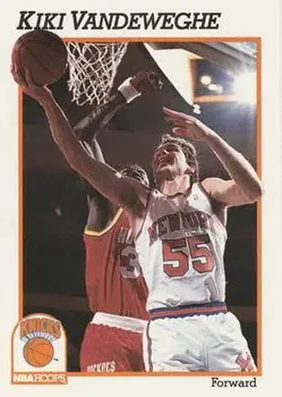 1991-92 Hoops #144 - Kiki Vandeweghe - New York Knicks