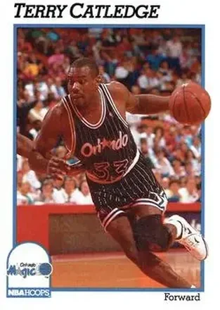 1991-92 Hoops #149 - Terry Catledge - Orlando Magic