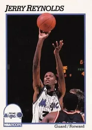 1991-92 Hoops #150 - Jerry Reynolds - Orlando Magic