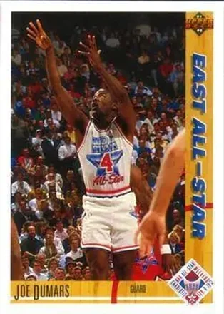 1991-92 Upper Deck #61 - Joe Dumars - Detroit Pistons