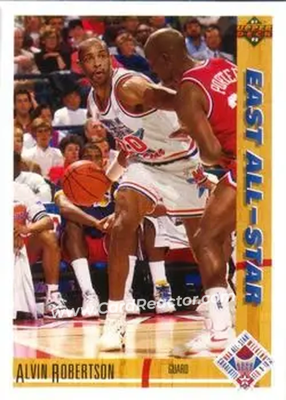 1991-92 Upper Deck #64 - Alvin Robertson - Milwaukee Bucks - Front