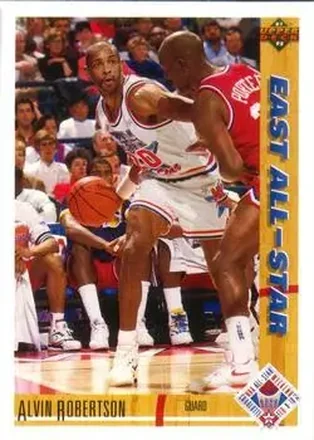 1991-92 Upper Deck #64 - Alvin Robertson - Milwaukee Bucks