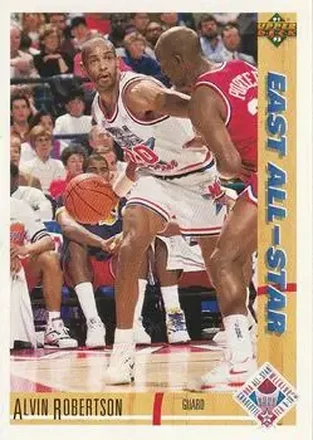 1991-92 Upper Deck #64 - Alvin Robertson - Milwaukee Bucks