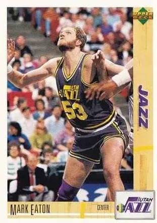 1991-92 Upper Deck Spanish #102 - Mark Eaton - Utah Jazz