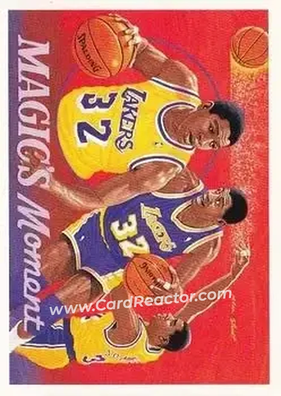 1991-92 Upper Deck Spanish #106 - Card #106 - Los Angeles Lakers - Front