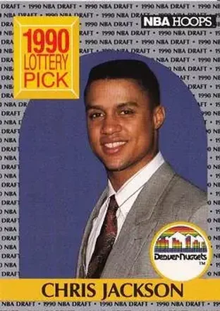 1990-91 Hoops #392 - Mahmoud Abdul-Rauf - Denver Nuggets