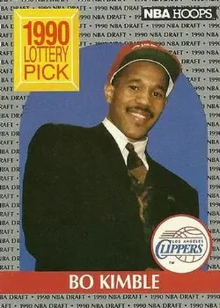 1990-91 Hoops #397 - Bo Kimble - Los Angeles Clippers