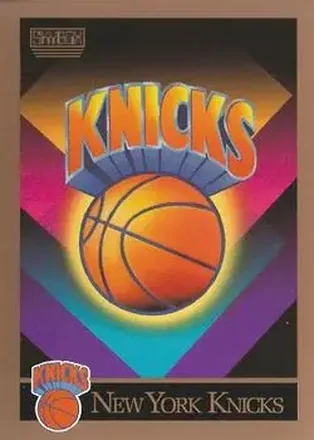 1990-91 SkyBox #345 - Card #345 - New York Knicks