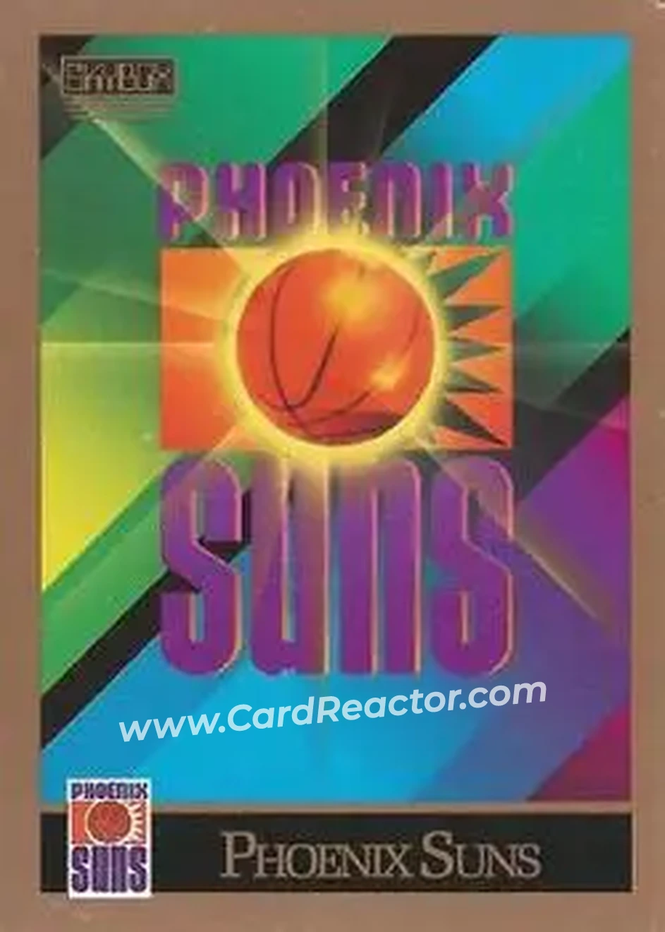 1990-91 SkyBox #348 - Card #348 - Phoenix Suns - Front