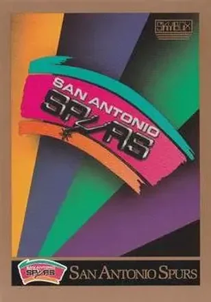1990-91 SkyBox #351 - Card #351 - San Antonio Spurs