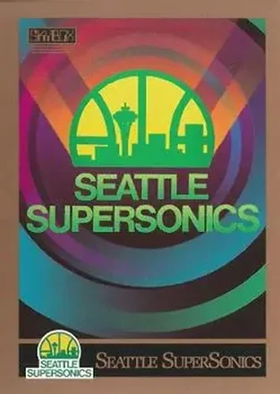 1990-91 SkyBox #352 - Card #352 - Seattle SuperSonics