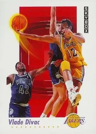 1991-92 SkyBox #134 - Vlade Divac - Los Angeles Lakers