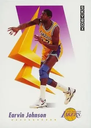 1991-92 SkyBox #137 - Magic Johnson - Los Angeles Lakers
