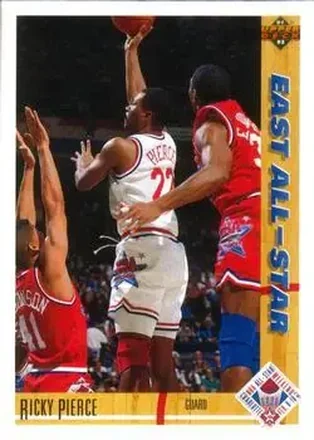 1991-92 Upper Deck #67 - Ricky Pierce - Milwaukee Bucks