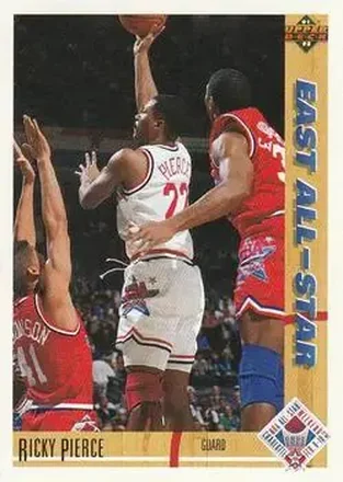 1991-92 Upper Deck #67 - Ricky Pierce - Milwaukee Bucks