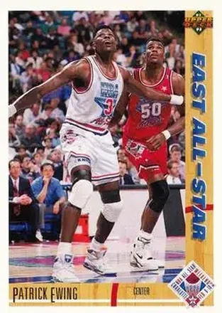1991-92 Upper Deck #68 - Patrick Ewing - New York Knicks