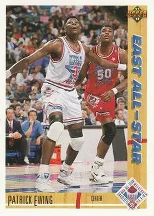 1991-92 Upper Deck #68 - Patrick Ewing - New York Knicks