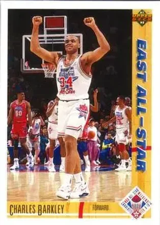1991-92 Upper Deck #70 - Charles Barkley - Philadelphia 76ers
