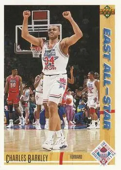1991-92 Upper Deck #1991 - Charles Barkley - Philadelphia 76ers - Front