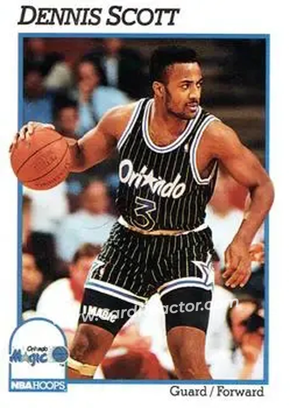 1991-92 Hoops #151 - Dennis Scott - Orlando Magic - Front