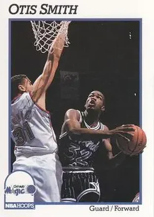 1991-92 Hoops #153 - Otis Smith - Orlando Magic