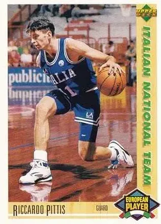 1991-92 Upper Deck Spanish #113 - Riccardo Pittis - Italy