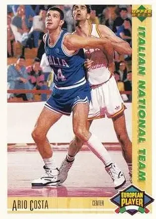 1991-92 Upper Deck Spanish #115 - Ario Costa - Italy