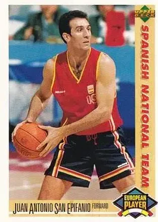 1991-92 Upper Deck Spanish #119 - Juan San Epifanio - Spain