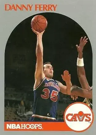 1990-91 Hoops #406 - Danny Ferry - Cleveland Cavaliers