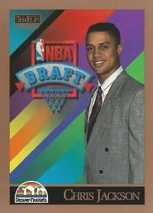 1990-91 SkyBox #357 - Mahmoud Abdul-Rauf - Denver Nuggets