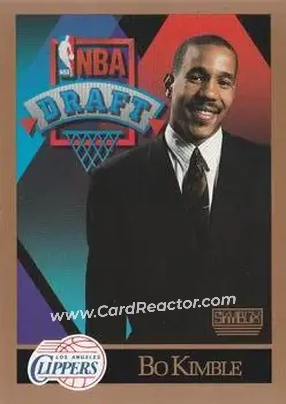 1990-91 SkyBox #359 - Bo Kimble - Los Angeles Clippers - Front