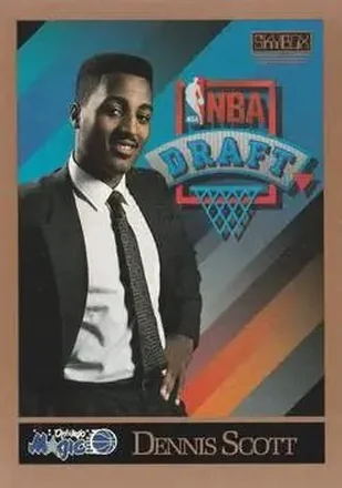 1990-91 SkyBox #363 - Dennis Scott - Orlando Magic