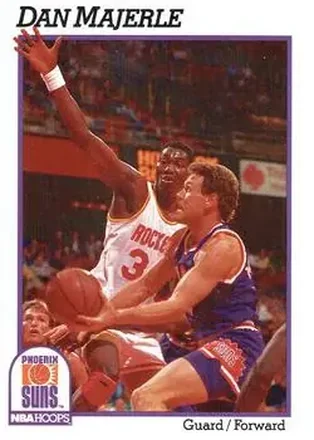 1991-92 Hoops #167 - Dan Majerle - Phoenix Suns