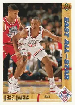 1991-92 Upper Deck #1991 - Hersey Hawkins - Philadelphia 76ers