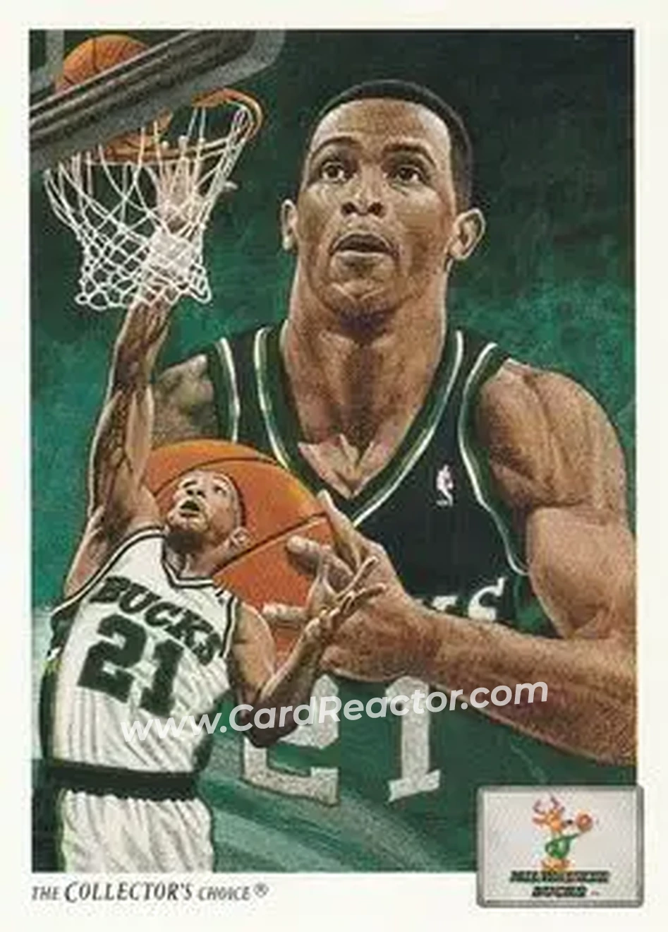 1991-92 Upper Deck #73 - Alvin Robertson - Milwaukee Bucks - Front